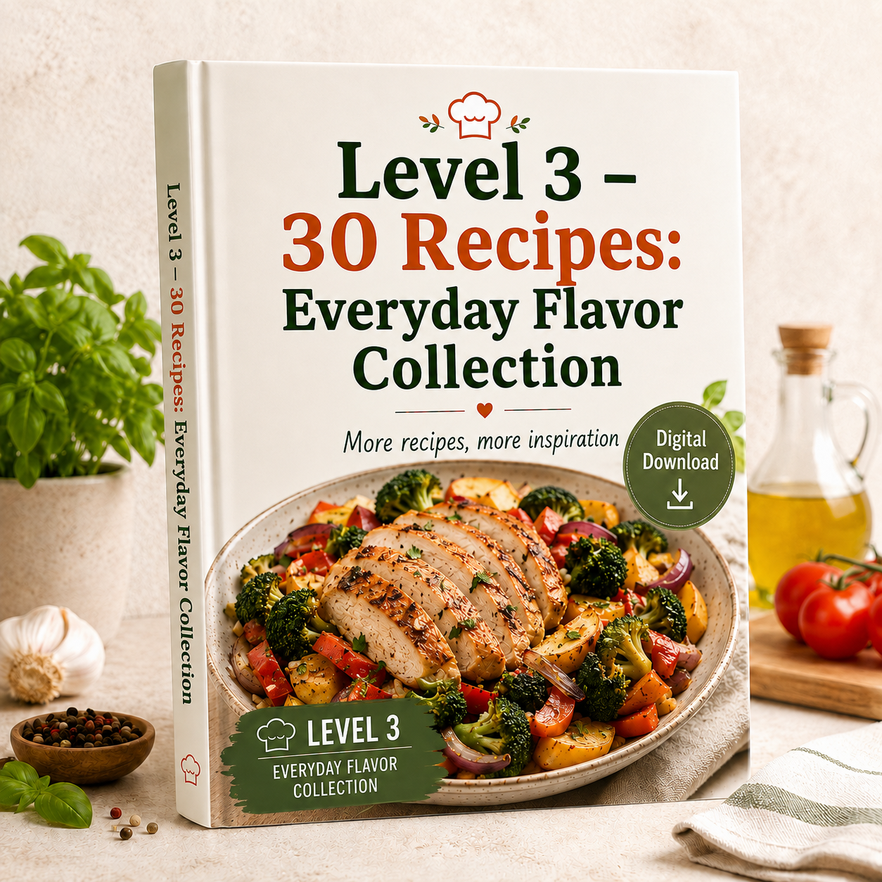 Level 3 – 30 Recipes: Everyday Flavor Collection